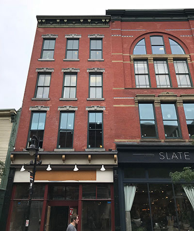 Image of 93 Church Street and adjacent Howard Opera House.