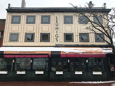 College Street facade of the Leunig's Block