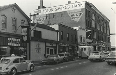 The block as it looked in that late 1960s.
