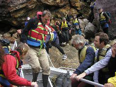 Cees climbs aboard