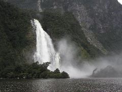 Bowen's Falls blowing hard