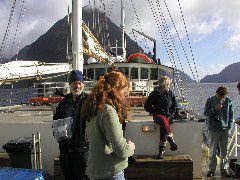 Bob, Jaqui and others onboard