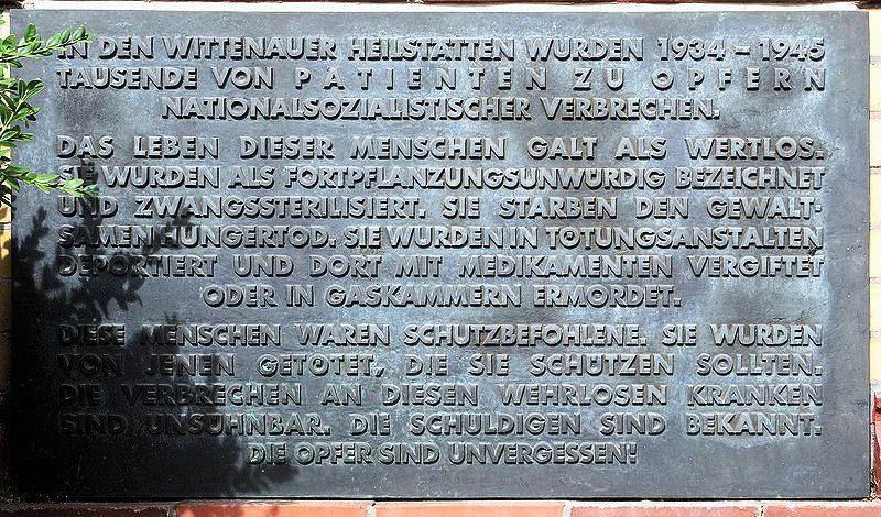 memorial plaque oranienburger