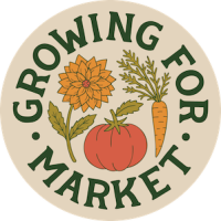 Logo for the Growing For Market magazine