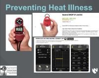 Examples of wearable temperature monitors