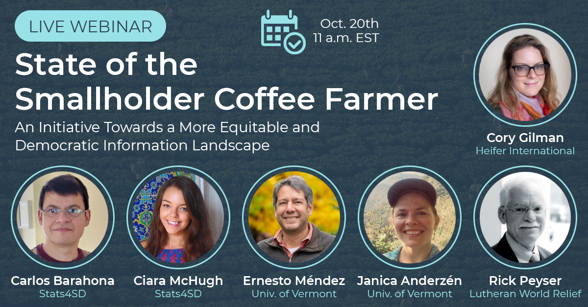 EVENT & MORE: State of the Smallholder Coffee Farmer: Webinar, online platform and report