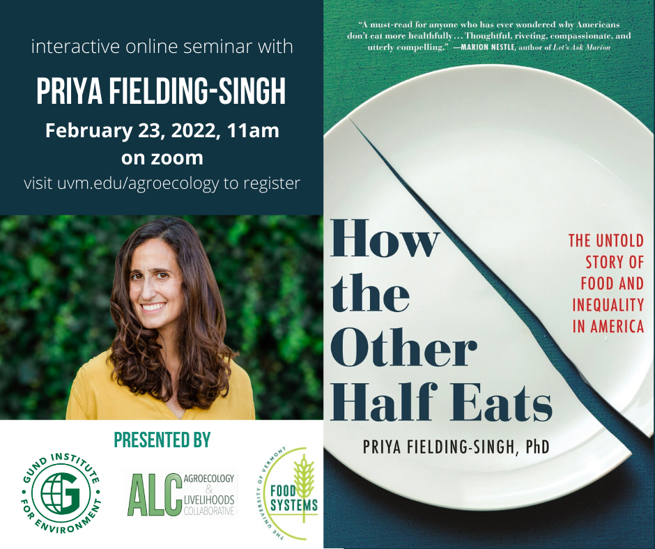 Event: “How the Other Half Eats” – an Online Seminar with Priya Fielding-Singh