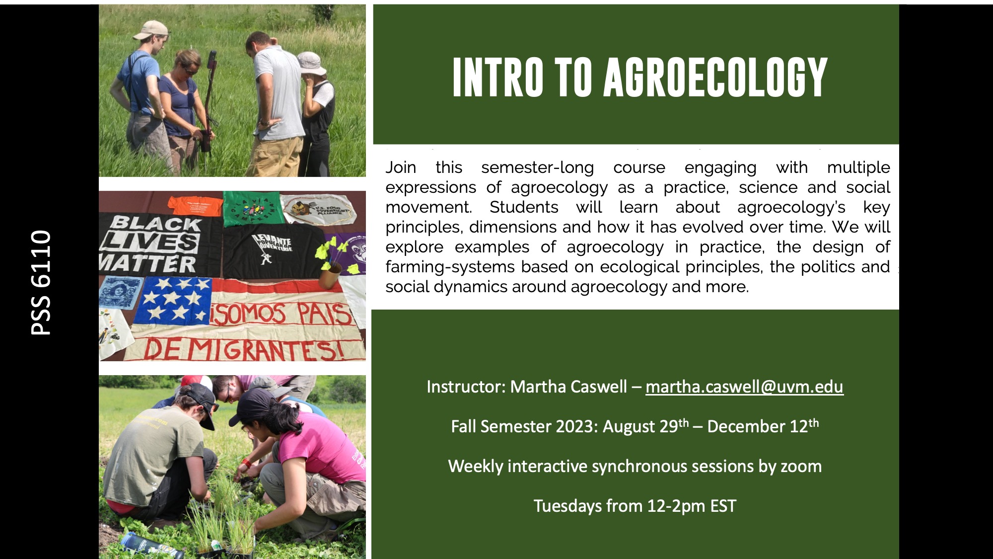 Learn About Transforming Food Systems through Agroecology Two Online