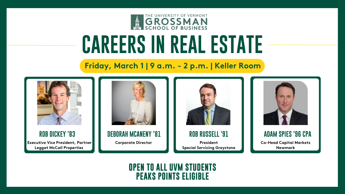 GSB’s Annual Careers in Real Estate to Take Place March 1