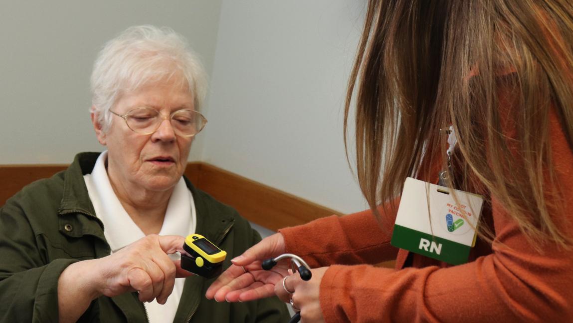 Nursing Faculty and Students Practice 'AgeFriendly Health Care' at