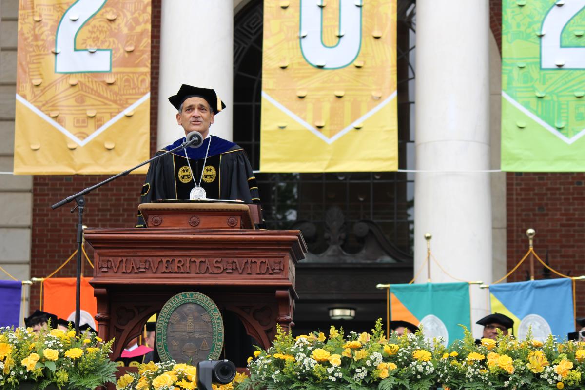 GSB Celebrates Graduates at the 2023 UVM Commencement and Celebration