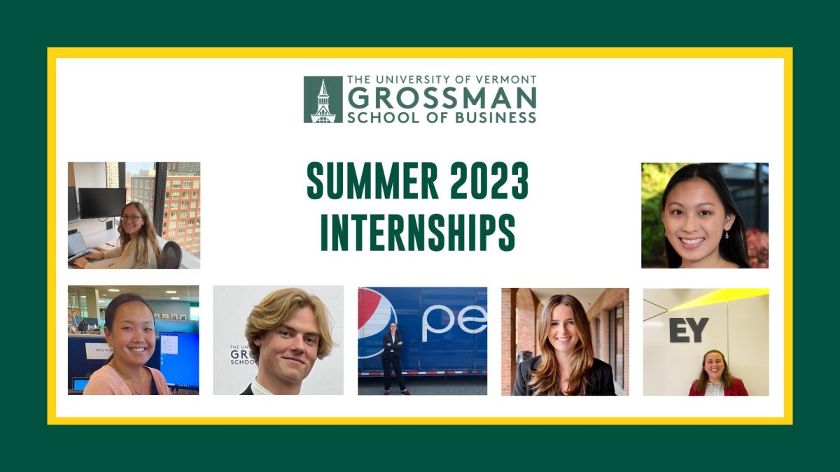 GSB Students Gain RealWorld Experience at Summer 2023 Internships