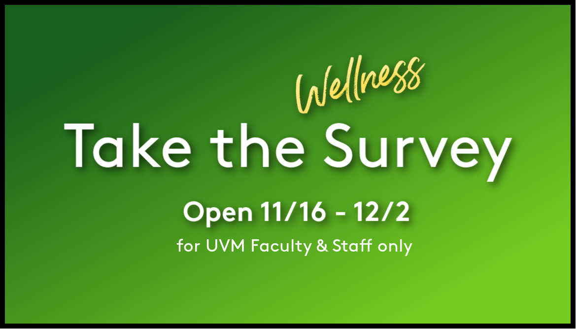 Take the Employee Wellness Survey