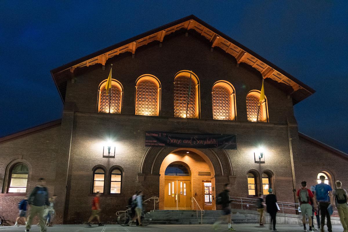 The Royall Tyler Theatre on the campus of the University of Vermont