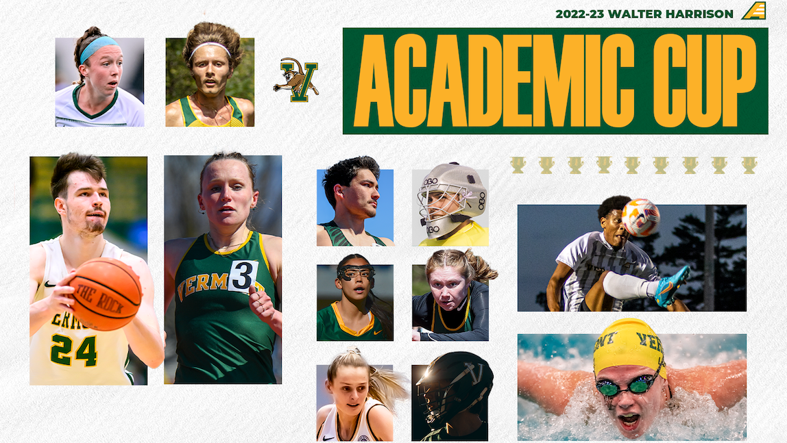 Vermont StudentAthletes Earn Record Ninth America East Academic Cup