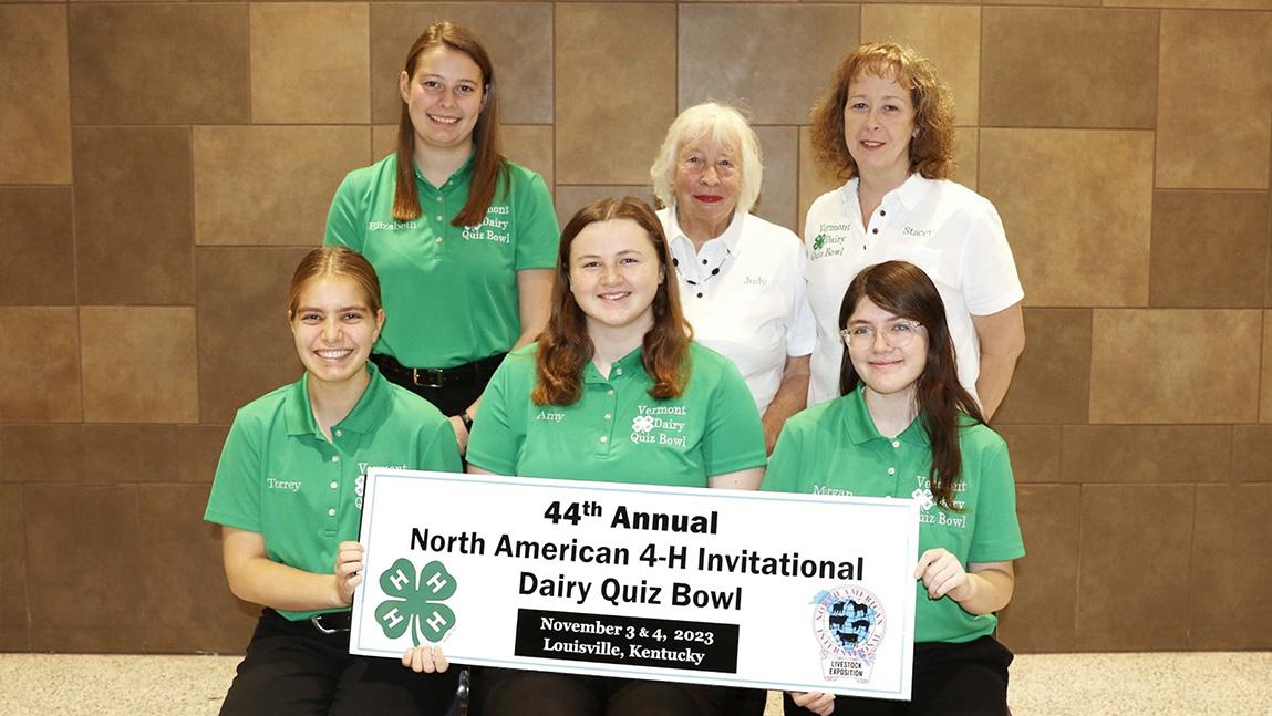 Vermont Finishes Strong at National 4H Dairy Quiz Bowl