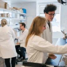 scientists working in a lab