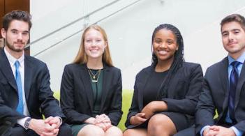 GSB students won third place overall at the Lazaridis International Case Competition