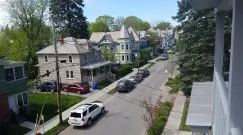 A street in Burlington