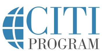 The logo for the CITI Training program