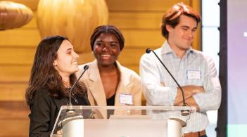 Students talking