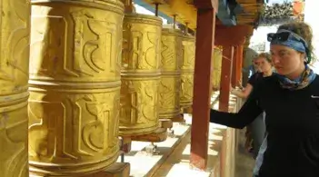 Students in Tibet