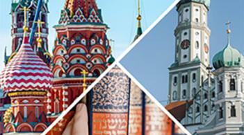 3 different architectural structures