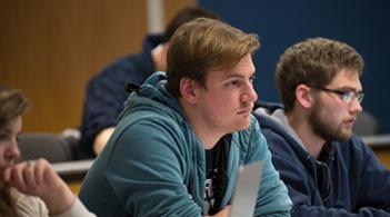 Group of student sitting in a class