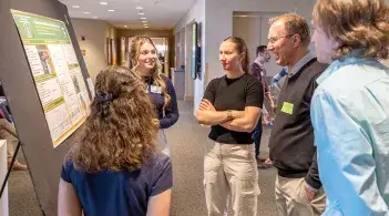 CEE students share their capstone project during design night