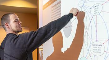 Data Science graduate student shares a presentation