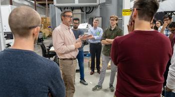 CEMS graduate students visit KORE Power Systems