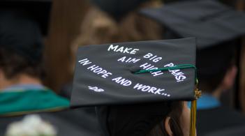 make big plans, aim high in hope and work