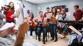 Medical Students Playing Music