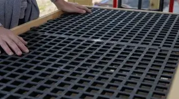 table surface with holes in it