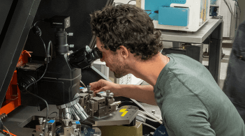 Students test-drive new device characterization equipment from GlobalFoundries