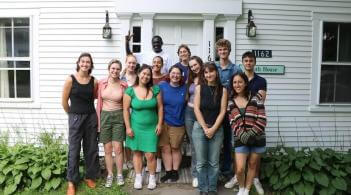 Summer interns in the Northeast Kingdom
