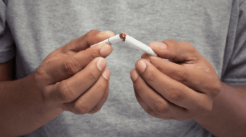 Cigarette breaking