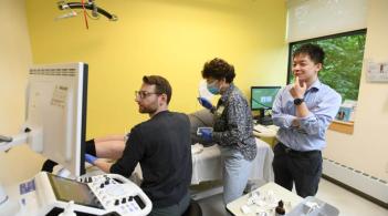 three people ultrasound review
