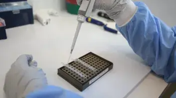 Pipetting into tubes