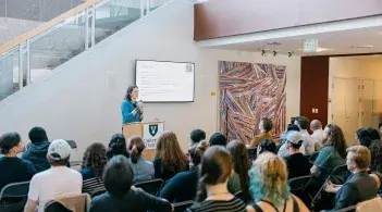 Attendees at Post-doc conference session