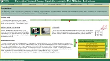 Campus Climate2025 by Unit dashboard