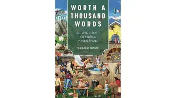 book cover with text Worth a thousand words