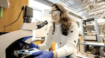 UVM's Assistant Professor of Chemistry, Yangguang Ou