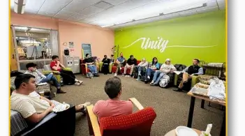 Group of students attending M3