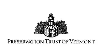 Preservation Trust of Vermont logo.