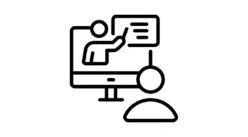 icon of online learning