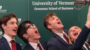 The winning team celebrates their Grossman Dean's Cup 2026 victory