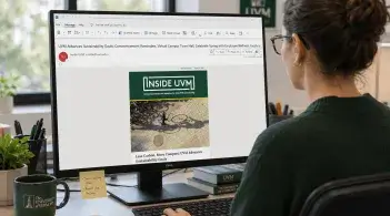 Inside UVM newsletter desktop