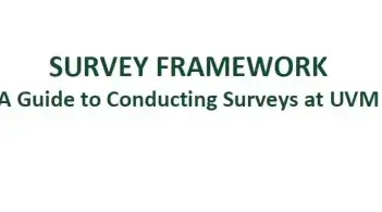 OIRA Survey Framework Image