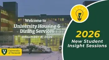 Welcome to University Housing & Dining Services